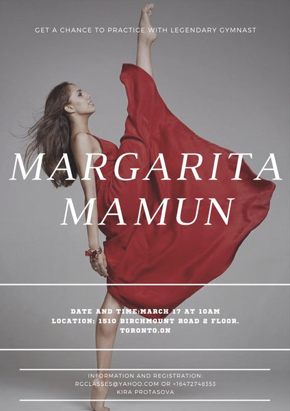 Exclusive masterclass with Olympic champion Margarita Mamun!