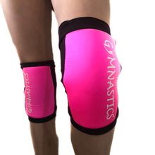 Load image into Gallery viewer, Knee Pads for Rhythmic Gymnastics and Dance (Pink / Black)