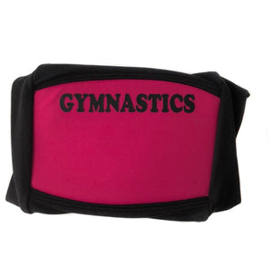 Knee Pads for Rhythmic Gymnastics crimson color